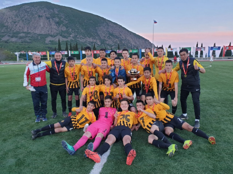 Команда Академии «Кайрата» U16 – победитель «Кубка Артека-2019»