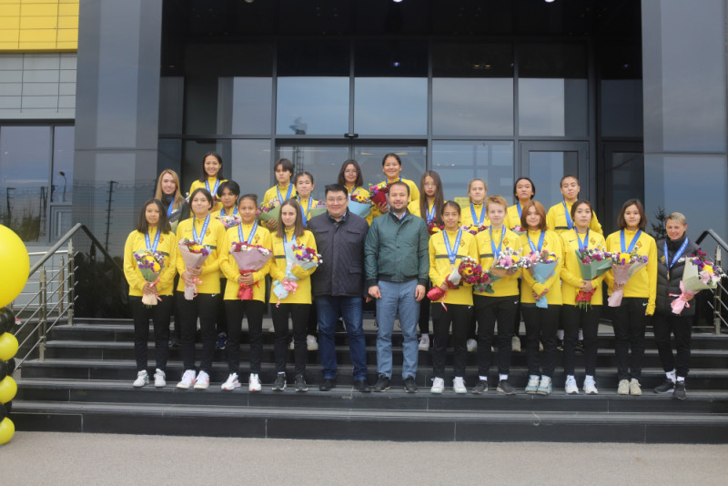 Женская команда по футболу Академии ФК «Кайрат» стала чемпионами Казахстана