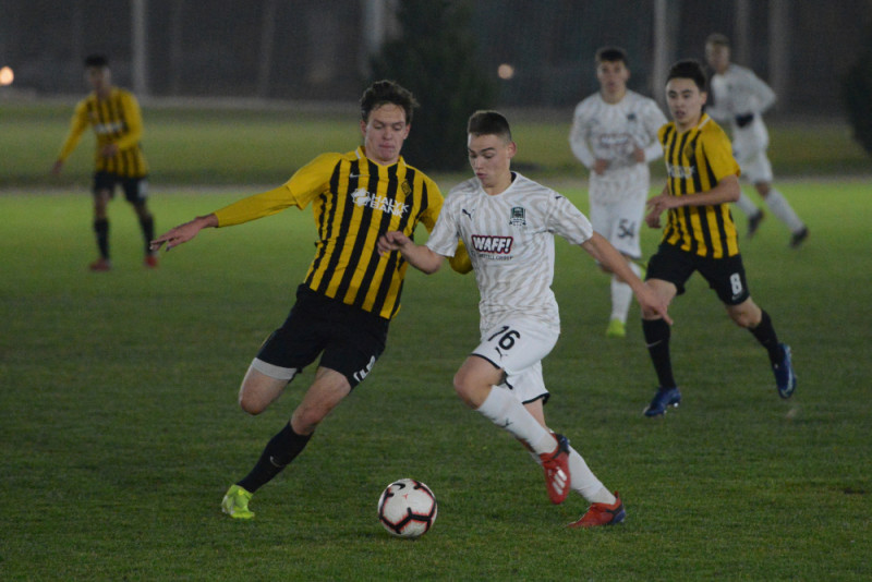 «Кайрат-U19» сыграл первый матч в рамках УТС в Краснодаре